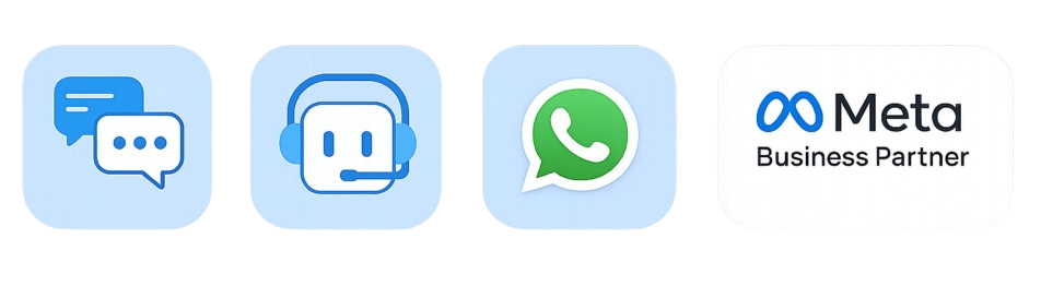 Ícone de CHAT INTEGRADO, CHATBOT & WHATSAPP API OFICIAL