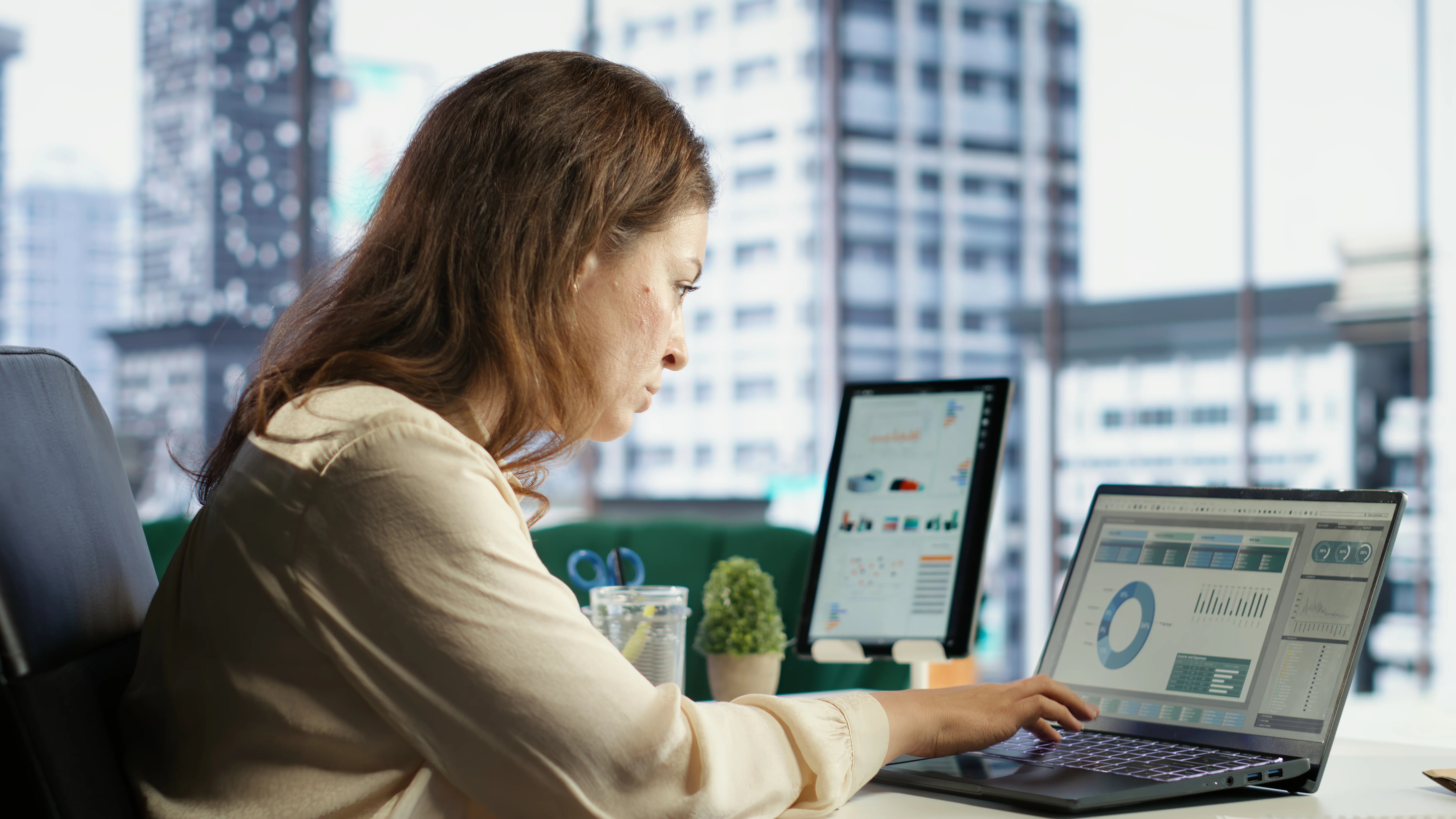 Dashboard SNDesk para Serviços Financeiros