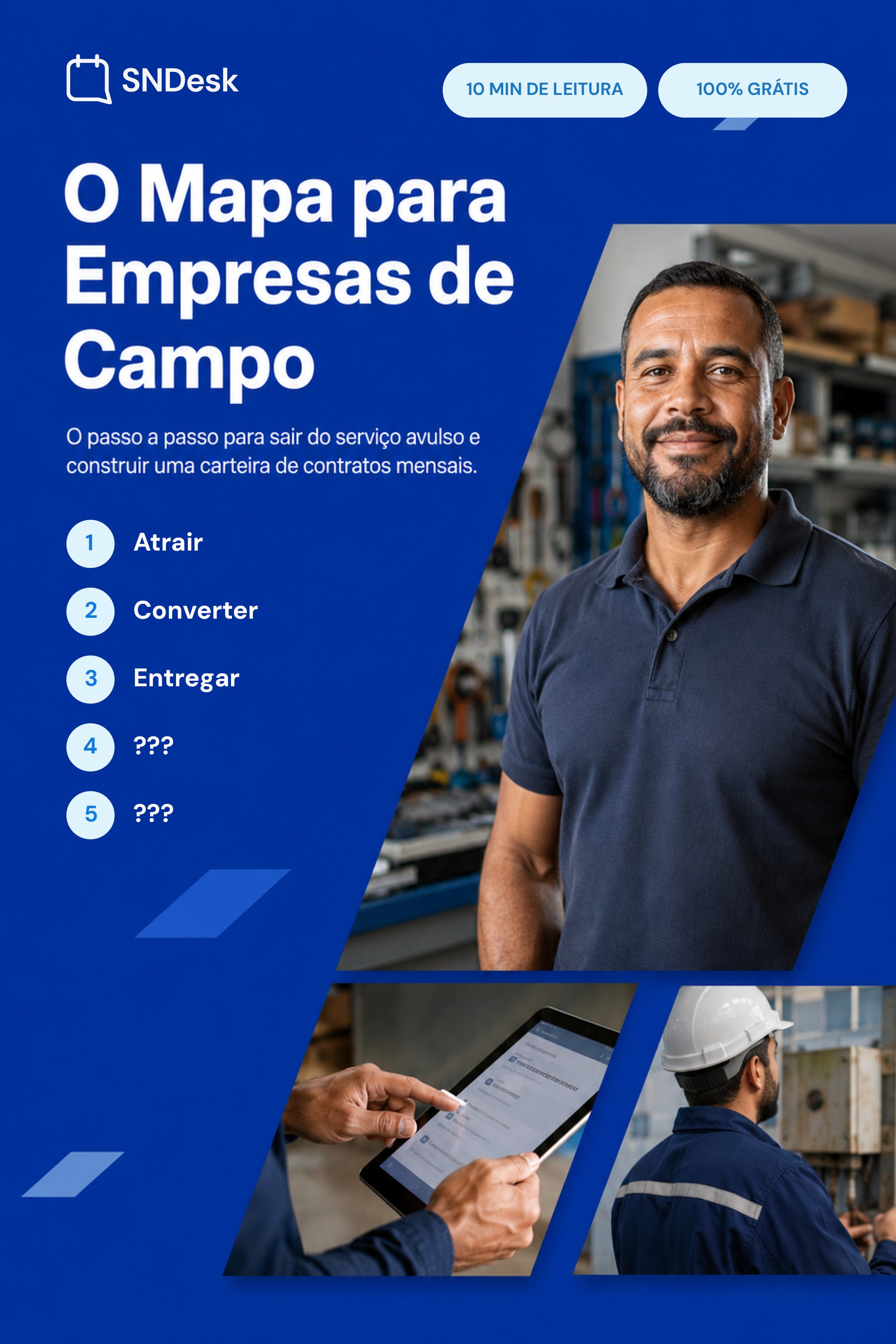 Capa do ebook O Mapa para Empresas de Campo